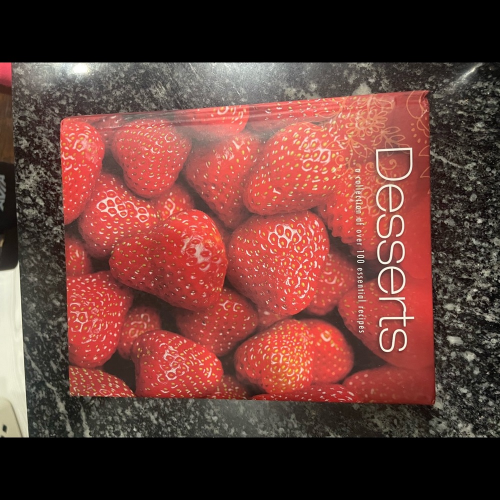 Desert cook book